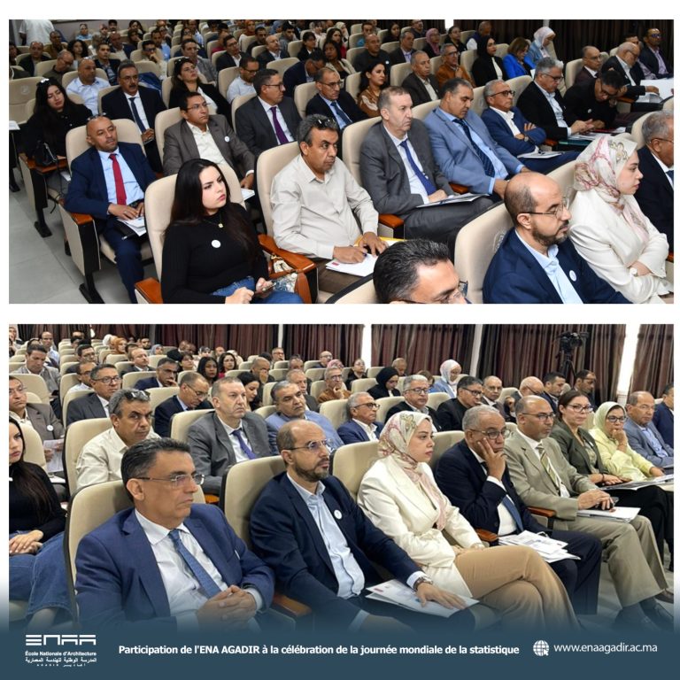 Participation de l'ENA AGADIR à la célébration de la journée mondiale de la statistique 1