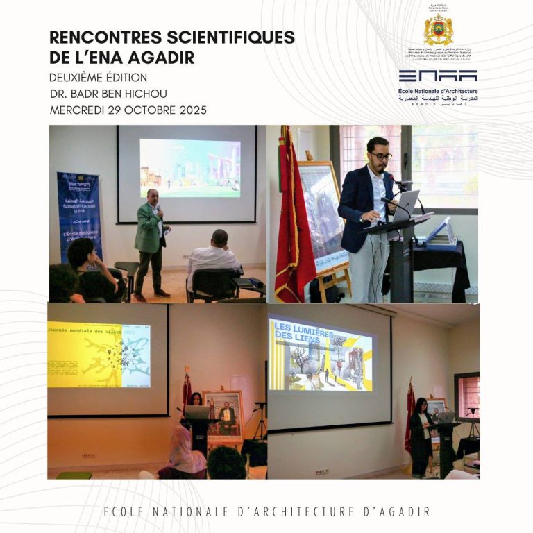 Rencontres Scientifiques de l’ENA AGADIR 3