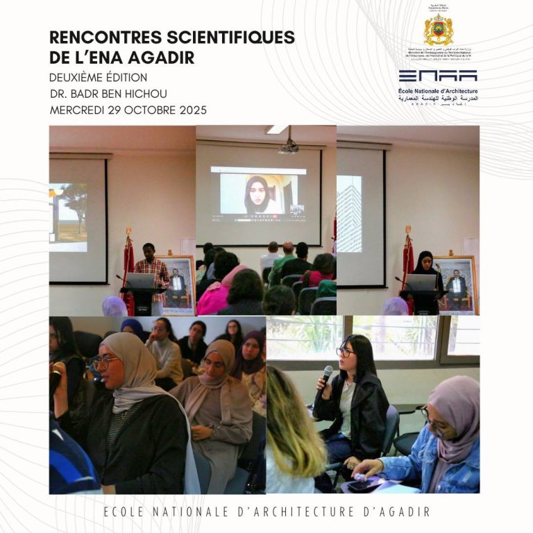 Rencontres Scientifiques de l’ENA AGADIR 4