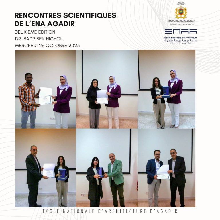 Rencontres Scientifiques de l’ENA AGADIR 6